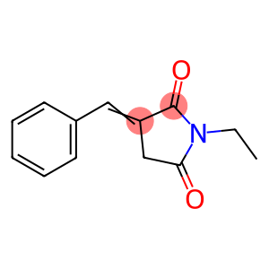 2,5-Pyrrolidinedione,1-ethyl-3-(phenylmethylene)-(9CI)