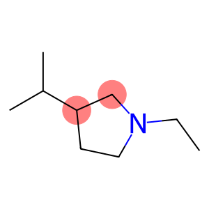 Pyrrolidine, 1-ethyl-3-(1-methylethyl)- (9CI)