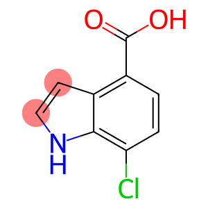 1H-Indole-4-carboxylic acid, 7-chloro-