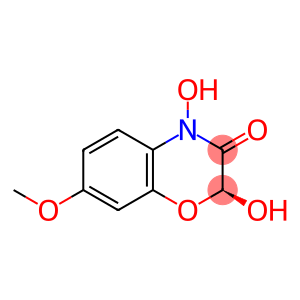 2H-1,4-Benzoxazin-3(4H)-one, 2,4-dihydroxy-7-methoxy-, (2S)- (9CI)