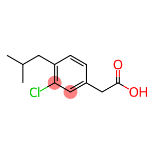 3-Chloro-4-isobutylphenylacetic acid