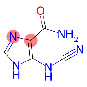 1H-Imidazole-4-carboxamide, 5-(cyanoamino)-