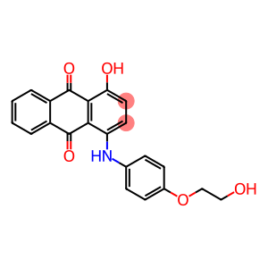 9,10-Anthracenedione, 1-hydroxy-4-[[4-(2-hydroxyethoxy)phenyl]amino]-