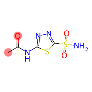 2-acetamido-5-sulfamoyl-1,3,4-thiadiazole