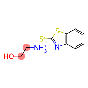 benzothiazole-2(3H)-thione, compound with 2-aminoethanol (1:1)
