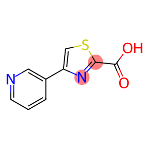 2-Thiazolecarboxylic acid, 4-(3-pyridinyl)-