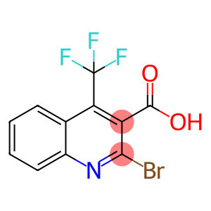 2-溴-4-三氟甲基喹啉-3-甲酸