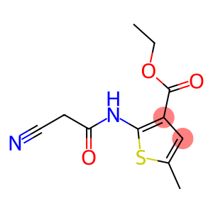 ethyl 2-[(cyanoacetyl)amino]-5-methylthiophene-3-carboxylate