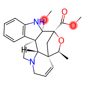 (3S,5S,12R,19α,20S)-6,7-Didehydro-3,20-epoxy-2β-methoxyaspidospermidine-3-carboxylic acid methyl ester