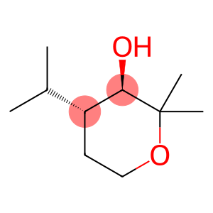 2H-Pyran-3-ol,tetrahydro-2,2-dimethyl-4-(1-methylethyl)-,(3R,4R)-rel-(9CI)