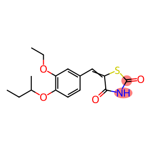5-(4-sec-butoxy-3-ethoxybenzylidene)-1,3-thiazolidine-2,4-dione