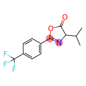 5(4H)-Oxazolone,  4-(1-methylethyl)-2-[4-(trifluoromethyl)phenyl]-