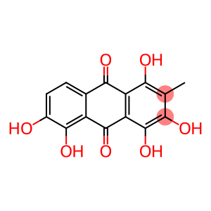 9,10-Anthracenedione, 1,3,4,5,6-pentahydroxy-2-methyl-