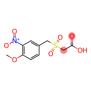 2-(4-Methoxy-3-nitrobenzylsulfonyl)acetic acid