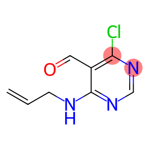 5-Pyrimidinecarboxaldehyde, 4-chloro-6-(2-propen-1-ylamino)-