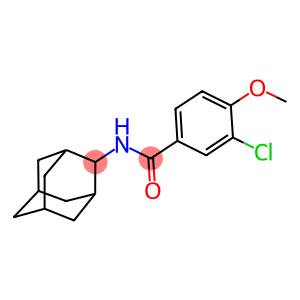 N-(2-adamantyl)-3-chloro-4-methoxybenzamide
