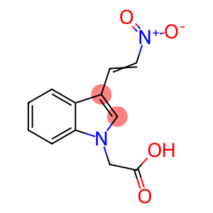 1H-Indole-1-aceticacid,3-(2-nitroethenyl)-(9CI)