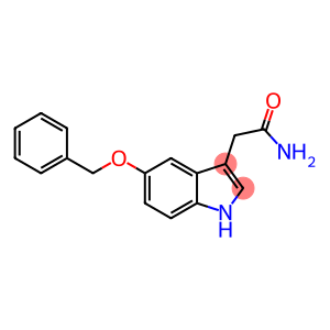 2-(5-phenylmethoxy-1H-indol-3-yl)acetamide