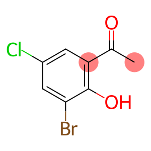 1-(3-bromo-5-chloro-2-hydroxyphenyl)ethanone
