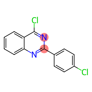 Quinazoline, 4-chloro-2-(4-chlorophenyl)-