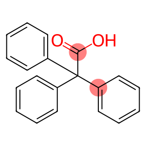 Acetic acid, triphenyl- (8CI)