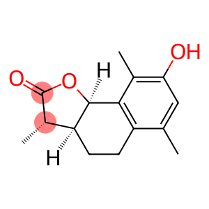 (3S)-3aβ,4,5,9bβ-Tetrahydro-8-hydroxy-3,6,9-trimethylnaphtho[1,2-b]furan-2(3H)-one