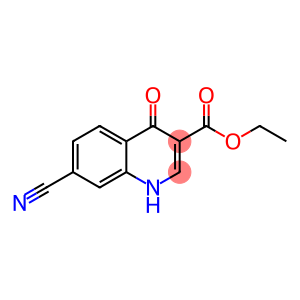 ethyl 7-cyano-4-oxo-1,4-dihydroquinoline-3-carboxylate