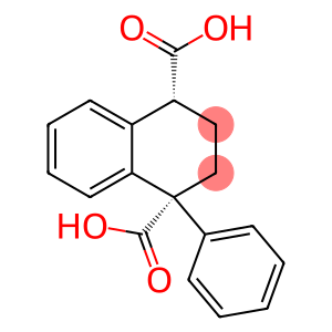 1,4-Naphthalenedicarboxylic acid, 1,2,3,4-tetrahydro-1-phenyl-, (1R,4R)-rel-