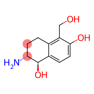 5-hydroxymethyl-6-hydroxy-2-isopropylamino-1,2,3,4-tetrahydronaphthalene-1-ol