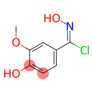 N,4-DIHYDROXY-3-METHOXY-BENZENE CARBOXIMIDOYL CHLORIDE
