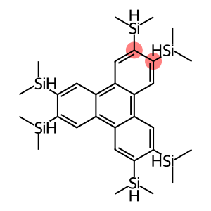 Triphenylene, 2,3,6,7,10,11-hexakis(dimethylsilyl)-