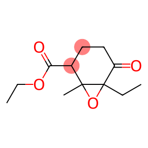 7-Oxabicyclo[4.1.0]heptane-2-carboxylicacid,6-ethyl-1-methyl-5-oxo-,ethylester(9CI)