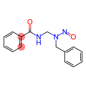 Benzamide, N-[[nitroso(phenylmethyl)amino]methyl]-