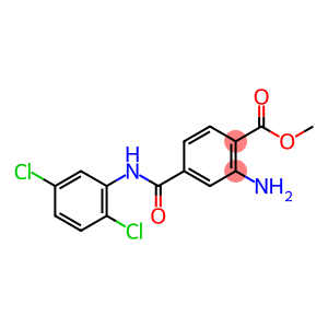 2-Amino-4-(((2,5-dichlorophenyl)amino)carbonyl)benzoic acid methyl ester