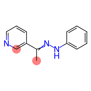 Ethanone, 1-(3-pyridinyl)-, 2-phenylhydrazone
