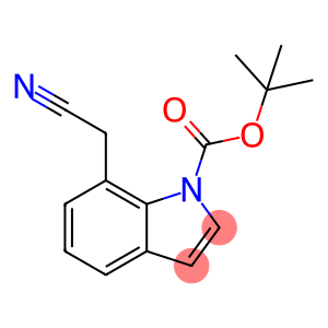 1H-Indole-1-carboxylic acid, 7-(cyanoMethyl)-, 1,1-diMethylethyl ester