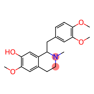 1-[(3,4-dimethoxyphenyl)methyl]-6-methoxy-2-methyl-3,4-dihydro-1H-isoq uinolin-7-ol