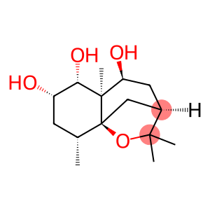 (3R)-3,4,5,5a,6,7,8,9-Octahydro-2,2,5aβ,9β-tetramethyl-2H-3β,9aβ-methano-1-benzoxepine-5α,6β,7β-triol