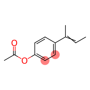Acetic acid p-(1-methyl-1-propenyl)phenyl ester