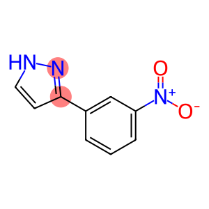 1-Nitro-3-(1H-pyrazol-3-yl)benzene, 3-(1H-Pyrazol-3-yl)nitrobenzene