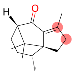 [3aR,(-)]-2,3,4,5,6,7-Hexahydro-1,4α,9,9-tetramethyl-8H-3a,7β-methanoazulene-8-one
