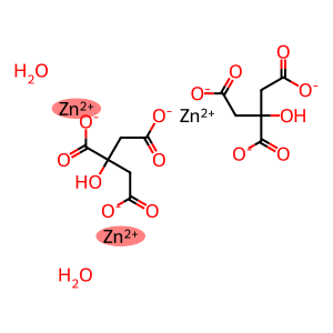 2-羟基-1,2,3-丙烷三甲酸锌盐二水物