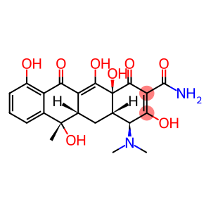 4-(dimethylamino)-1,4,4a,5,5a,6,11,12a-octahydro-3,6,10,12,12a-pentahydroxy-6-methyl-1,11-dioxo-2-Naphthacenecarboxamide