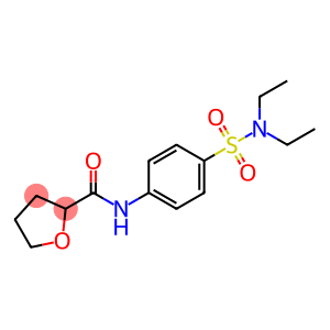 N-{4-[(diethylamino)sulfonyl]phenyl}tetrahydro-2-furancarboxamide