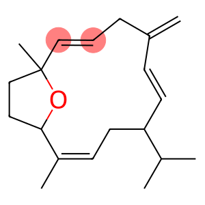 15-Oxabicyclo[10.2.1]pentadeca-2,6,10-triene, 1,11-dimethyl-5-methylene-8-(1-methylethyl)-