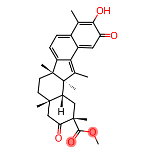 (20S)-3-Hydroxy-11-methyl-2,21-dioxo-C,24,25-trinor-D:C-friedoolean-1(10),3,5,7,9(11)-penten-29-oic acid methyl ester