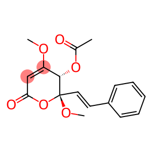 (5S,6S)-(+)-5-Acetoxy-6-methoxy-kawain