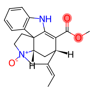 (19E)-2,16,19,20-Tetradehydro-17-methoxy-17-oxocuran 4-oxide