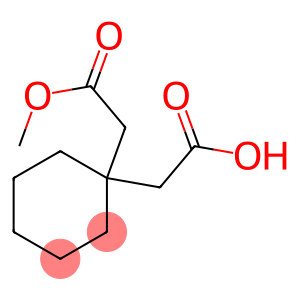 1,1-Cyclohexanediacetic acid, 1-methyl ester
