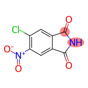 5-氯-6-硝基异吲哚啉-1,3-二酮